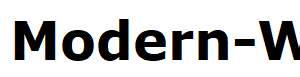 Modern-W