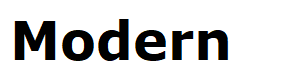 Modern